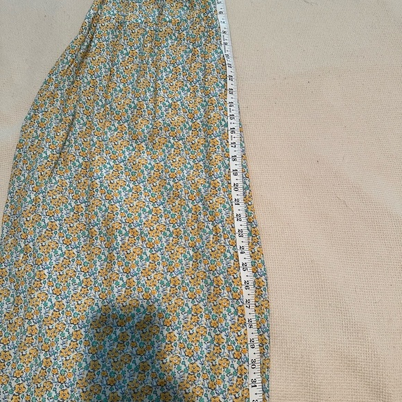 Faithfull the Brand Blue and Brown Midi Dress - Picture 7 of 8